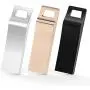 TOPESEL 3 Pack 32GB USB 2.0 Flash Drives Metal Memory Stick Waterproof Thumb Drive (3 Mixed Colors: Black, Gold, Silver) TOPESEL 3 Pack 32GB USB 2.0 Flash Drives Metal Memory Stick Waterproof Thumb Drive (3 Mixed Colors: Black, Gold, Silver)