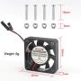 2PCS DC 5V Brushless Cooling Fan Heatsink Cooler Raspberry Pi Fan