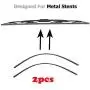 Metal Stents Wiper Strips Insert Rubber strip Blade Refill 8mm Soft 26'' 2pcs Styling Auto Car Vehicle Metal Stents Wiper Strips Insert Rubber strip Blade Refill 8mm Soft 26'' 2pcs Styling Auto Car Vehicle