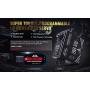 AGFrc 36KG IP67 Waterproof Steering Servo High Torque Programmable Full Metal Gear Digital Brushless Servo for 1/10 RC Models, Control Angle 180° (A80BHSW&AGF-SPV2)