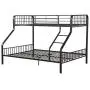 Acme Caius Gunmetal Twin XL Over Queen Bunk Bed