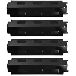 DcYourHome Gas Grill Heat Shield Plate Replacement for Charbroil,Flame Tamer for Kenmore, Grill King and Others, Part NO: G430-0005-W1 (4 Pack Flavorizer Bar)