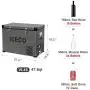 ICECO VL45 Portable Refrigerator with SECOP Compressor, 45Liters Platinum Compact Refrigerator, DC 12/24V, AC 110-240V, 0℉ to 50℉, Home & Car Use (without Insulated Cover) ICECO VL45 Portable Refrigerator with SECOP Compressor, 45Liters Platinum Compact Refrigerator, DC 12/24V, AC 110-240V, 0℉ to 50℉, Home & Car Use (without Insulated Cover)
