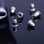 3 Pairs Earring Backs 925 Sterling Silver Hypoallergenic Backings for Stud Posts Back Replacement (White Gold) 3 Pairs Earring Backs 925 Sterling Silver Hypoallergenic Backings for Stud Posts Back Replacement (White Gold)