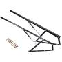 ECLV 5FT Hydraulic Bed Lift Mechanisms for Sofa Bed Box Storage King Queen Twin Space Saving DIY Project Hardware,Black