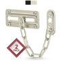 Jack N’ Drill Chain Door Guard - 2 Pack Chain Door Lock for Home Security, Sturdy and Rust-Resistant Steel Chain Locks for Inside Door and Extra Front Door Lock, 100% Child Safe and Pet Friendly