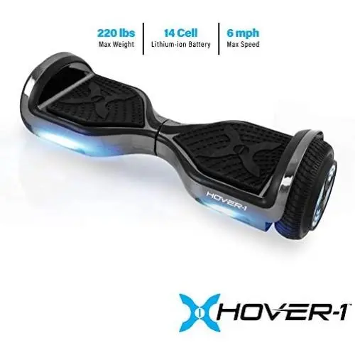 Hover-1 Chrome Electric Hoverboard Scooter