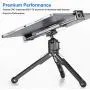 Lightweight Mini Tripod,All Metal Made, Portable for Digital Cameras,Cell Phone,Webcam,Cold Shoe Port on Ball Head Side for Video Rig Mount Lightweight Mini Tripod,All Metal Made, Portable for Digital Cameras,Cell Phone,Webcam,Cold Shoe Port on Ball Head Side for Video Rig Mount