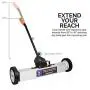 Neiko 53418A Magnetic Pick-Up Sweeper with Wheels 30 Lb, 36'' | Adjustable Handle & Floor Clearance Neiko 53418A Magnetic Pick-Up Sweeper with Wheels 30 Lb, 36'' | Adjustable Handle & Floor Clearance