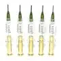Reusable Glass Syringe-Luer Lock w/Metal Plunger & 14 Gauge-1/2'' Blunt Tip Needle, for Extracts, Oils, EJuice, Liquid, Glue, Paste, Gel, Vet & Lab - 1ml Capacity, 5 Pack Set Reusable Glass Syringe-Luer Lock w/Metal Plunger & 14 Gauge-1/2'' Blunt Tip Needle, for Extracts, Oils, EJuice, Liquid, Glue, Paste, Gel, Vet & Lab - 1ml Capacity, 5 Pack Set