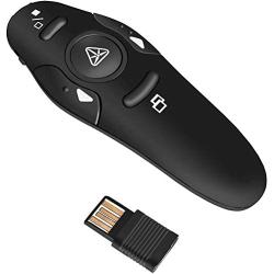 BEBONCOOL RF 2.4GHz Wireless Presenter Remote Presentation USB Control PowerPoint PPT Clicker