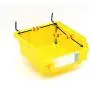 12 Pack Yellow Pegboard Bins - Pegboard Hardware Parts Storage Craft Organizer Sample Room Organzier PegBoard Workbench Bins Accessories (Yellow 12 PC) 12 Pack Yellow Pegboard Bins - Pegboard Hardware Parts Storage Craft Organizer Sample Room Organzier PegBoard Workbench Bins Accessories (Yellow 12 PC)