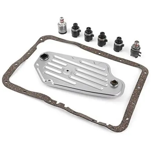 2WD Solenoid Kit, Metal Filter Set Stable performance 5R44E solenoid Replacement Fits for Ford Mazda 4R44E 4R55E 5R44E 5R55E Transmission 95-Up 2WD Solenoid Kit, Metal Filter Set Stable performance 5R44E solenoid Replacement Fits for Ford Mazda 4R44E 4R55E 5R44E 5R55E Transmission 95-Up