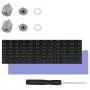SGTKJSJS M.2 Screw Heatsink Kit,NVMe Screw m.2 Cooling Mounting 2280Thermal pad Kit SGTKJSJS M.2 Screw Heatsink Kit,NVMe Screw m.2 Cooling Mounting 2280Thermal pad Kit