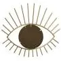 Stratton Home Décor Stratton Home Decor Gold Metal Eye Wall Mirror Stratton Home Décor Stratton Home Decor Gold Metal Eye Wall Mirror
