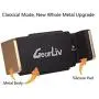GearLiv Car Air Vent Phone Holder with 360° Rotation Compatible with iPhone X, 8/8 Plus/6S/6 Plus 5S SE, Samsung Galaxy Note 6/S7, GPS and Other Devices Up to 3.3 Inches Wide - Saturn (Gold)