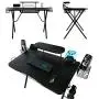 Atlantic Gaming Original Gaming-Desk Pro - Curved-Front, 10 Games, Controller, Headphone & Speaker Storage, 40.25x23.5 inch Curved Front Desktop, Enhanced Larger Design Atlantic Gaming Original Gaming-Desk Pro - Curved-Front, 10 Games, Controller, Headphone & Speaker Storage, 40.25x23.5 inch Curved Front Desktop, Enhanced Larger Design
