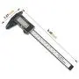 Digital Caliper, Sangabery 0-6 inches Caliper with Large LCD Screen, Auto - Off Feature, Inch and Millimeter Conversion Measuring Tool, Perfect for Household/DIY Measurment, etc Digital Caliper, Sangabery 0-6 inches Caliper with Large LCD Screen, Auto - Off Feature, Inch and Millimeter Conversion Measuring Tool, Perfect for Household/DIY Measurment, etc