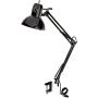 Globe Electric 56963 Metal Clamp - Swing Arm Multi-Joint Desk Lamp, 31.5'', Black
