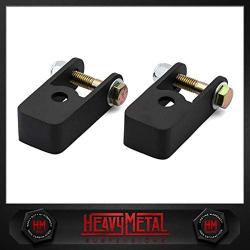 Heavy Metal Suspensions - Fits 2006-2010 Hummer H3 Shock Extenders Extension 4WD Rear Shock Mount Kit for 2 Inch Lift