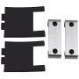 Replacement Headband Bezel + Metal Tab Clip Screw Set Repair Parts Compatible with Studio 1.0 Headphone (Black)