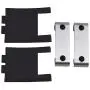 Replacement Headband Bezel + Metal Tab Clip Screw Set Repair Parts Compatible with Studio 1.0 Headphone (Black)