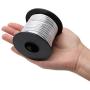 Aluminum Craft Wire 8 Gauge 12 Gauge 18 Gauge, Luxiv 1mm 2mm 3mm Silver Aluminum Wire for Crafting Wire Soft DIY Metal Craft Art Wire (Silver, 8gauge(3mm))