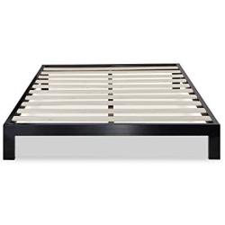 Zinus Arnav Modern Studio 10 Inch Platform 2000 Metal Bed Frame / Mattress Foundation / No Box Spring Needed / Wooden Slat Support / Good Design Award Winner, King