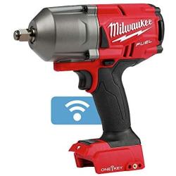 Milwaukee M18 FUEL w/ONE-KEY 18-Volt Lithium-Ion Brushless Cordless 1/2 in. High Torque Impact Wrench w/Friction Ring