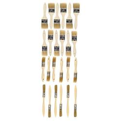 Pro Grade - Chip Paint Brushes - 24 Piece Variety Chip Brush Set