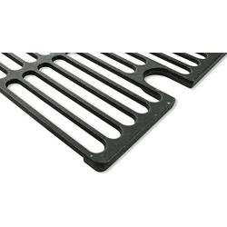 Music City Metals 67002 Matte Cast Iron Cooking Grid Replacement for Gas Grill Model Smoke Hollow 7000CGS, Set of 2