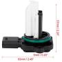 X AUTOHAUX Car Mass Air Flow Sensor Meter MAF Sensor Replacement for for BMW 528i 2011 13627593624 5WK97512Z
