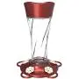 More Birds Twist Hummingbird Feeder, Glass Bottle, 5 Feeding Ports, 11-Ounce Nectar Capacity