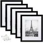 upsimples 11x14 Picture Frame Set of 5,Display Pictures 8x10 with Mat or 11x14 Without Mat,Wall Gallery Photo Frames,Black upsimples 11x14 Picture Frame Set of 5,Display Pictures 8x10 with Mat or 11x14 Without Mat,Wall Gallery Photo Frames,Black