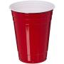 Amazon Basics 16-Ounce Disposable Plastic Cups, Red - Pack of 240