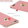 iPhone 8 Plus Case, Ultra Slim Flexible iPhone 8 Plus Matte Case, Styles 3 in 1 Electroplated Shockproof Luxury Cover Case for iPhone 8 Plus (Rose Gold)