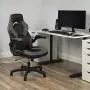 OFM ESS Collection Racing Style Bonded Leather Gaming Chair, in Gray (ESS-3085-GRY)