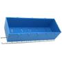 New Improved Large Parts Storage Bins Hooks to Peg Tool Board - Workbench- (Black)