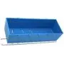 New Improved Large Parts Storage Bins Hooks to Peg Tool Board - Workbench- (Black)