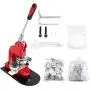 Button Maker, 2.3''(58MM) Button Badge Maker Punch Press Machine Badge Maker Machine with 1000 Pcs Circle Button Parts and Circle Cutter Button Maker, 2.3''(58MM) Button Badge Maker Punch Press Machine Badge Maker Machine with 1000 Pcs Circle Button Parts and Circle Cutter
