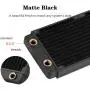Universal Copper Radiator Heat Sink, Water Liquid Cooling Heat Exchanger for Computer Water Cooling, Beauty Equipment, Industrial Equipment (240mm) Universal Copper Radiator Heat Sink, Water Liquid Cooling Heat Exchanger for Computer Water Cooling, Beauty Equipment, Industrial Equipment (240mm)