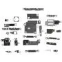 gazechimp 21 Piece Metal Inner Bracket Parts for iPhone 6s and 25 Pcs Kit for iPhone 6 gazechimp 21 Piece Metal Inner Bracket Parts for iPhone 6s and 25 Pcs Kit for iPhone 6