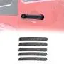 JeCar Grab Handle Inserts Cover, ABS Front & Rear Door Black Handle Decoration Trim for Jeep Wrangler JK JKU Rubicon Sahara X Sport Accessories Parts 2007 -2018(Black) JeCar Grab Handle Inserts Cover, ABS Front & Rear Door Black Handle Decoration Trim for Jeep Wrangler JK JKU Rubicon Sahara X Sport Accessories Parts 2007 -2018(Black)