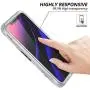 SURITCH Marble iPhone 11 Case, [Built-in Screen Protector] Full-Body Protection Hard PC Bumper Glossy Soft TPU Rubber Gel Shockproof Cover for iPhone 11/XI 6.1 inch 2019(Cute Geometric)