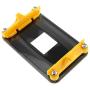 DGZZI AM4 Backplane Yellow Durable CPU Heatsink Bracket Motherboard CPU Fan Cooling Mounting Sheet Plate for AM4 AMD Socket