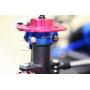 GPM for Traxxas Unlimited Desert Racer 4X4 (#85076-4) Upgrade Parts Aluminum Rear Axle Hub - 1Pr Set Blue