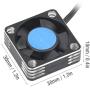 Woyisis Metal 504 Motor ESC Cooling Fan Heat Sink RC Car Accessory Upgrade Parts(02)