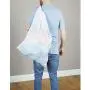 mDesign Laundry Hamper Organizer/Sorter with Metal Stand and 2 Removable Large Mesh Bags - Portable - Double Hamper Design - White mDesign Laundry Hamper Organizer/Sorter with Metal Stand and 2 Removable Large Mesh Bags - Portable - Double Hamper Design - White