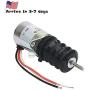 AM102863 Fuel Shut-off Solenoid - SINOCMP Solenoid Valve for John Deere675B 7775 575 4475 675 570 5575 F935 6675 955 Excavator Parts, 3 Month Warranty