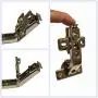 1 Piece Lazy Susan Hinge Face Frame Plate for Floded Door, Kitchen Cabinet Corner Door Hinges Metal Lasy Susan Cabinet Corner Hardware Cabinet Door Hinges Corner Cabinet Replacement 135 Degree Open 1 Piece Lazy Susan Hinge Face Frame Plate for Floded Door, Kitchen Cabinet Corner Door Hinges Metal Lasy Susan Cabinet Corner Hardware Cabinet Door Hinges Corner Cabinet Replacement 135 Degree Open